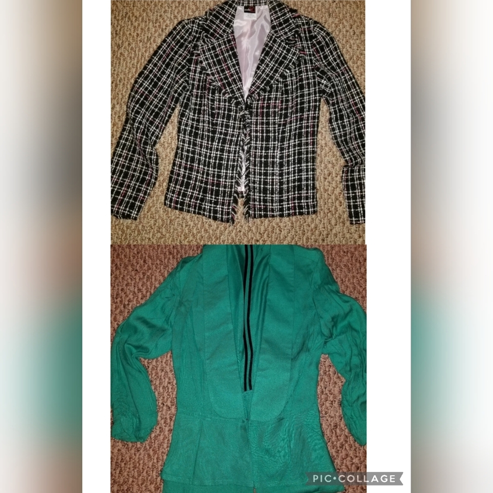 Set Of Two Lightweight Blazers